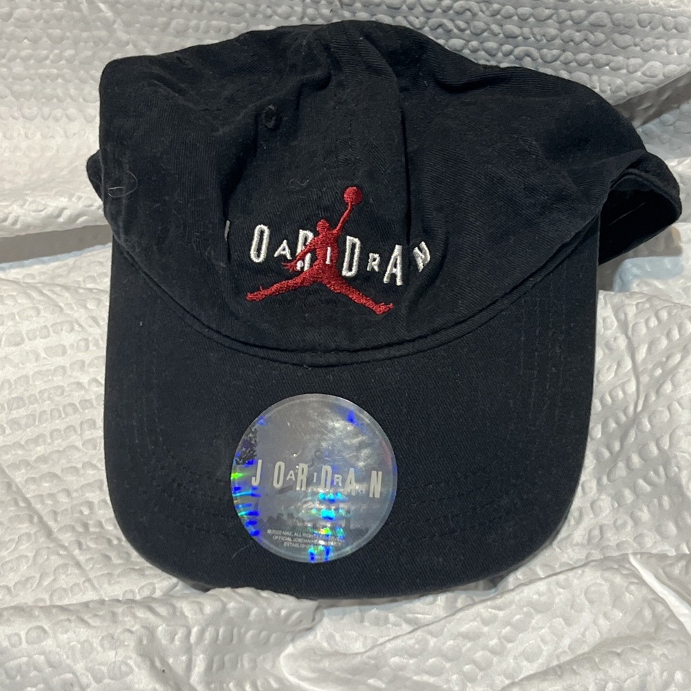 Nike Jordan Youth Air‎ Jordan Boys Black Hat Adjustable Cap Age 8-20